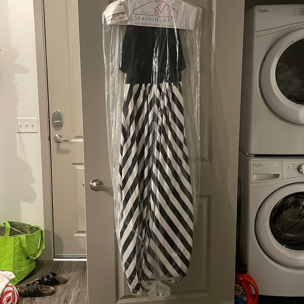 Black and White Gown